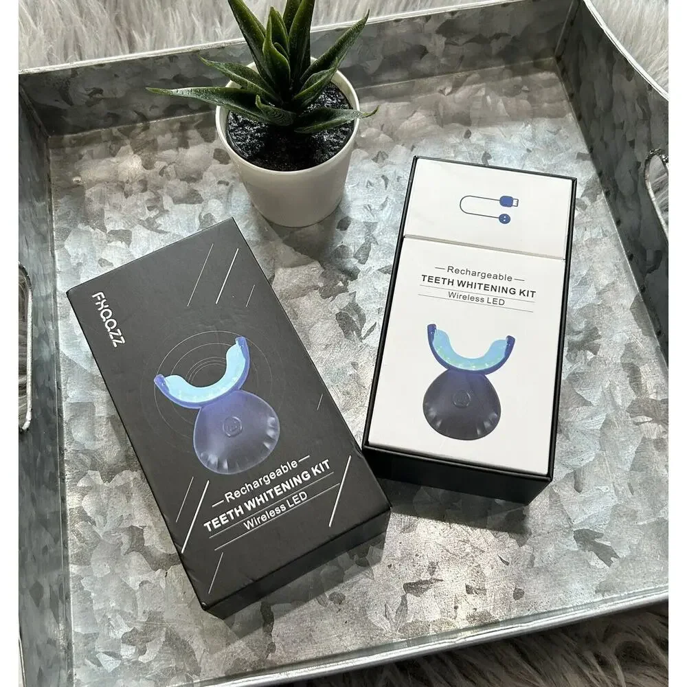 FXQQZZ Rechargeable Teeth Whitening Kit-Wireless‎ LED